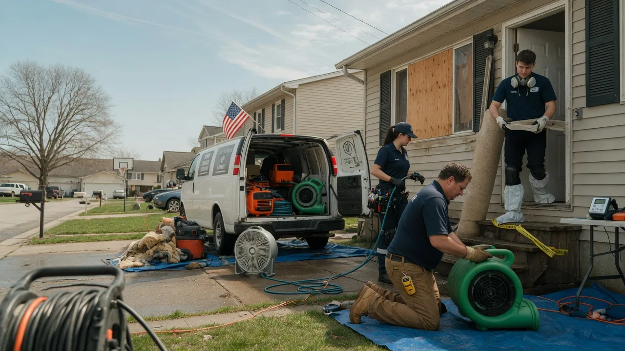 Water Damage Restoration in Mount Hope, WI near me